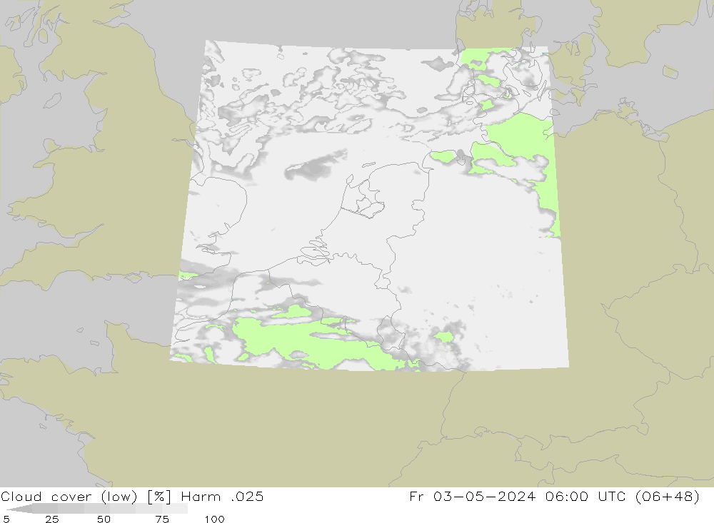 Nubi basse Harm .025 ven 03.05.2024 06 UTC