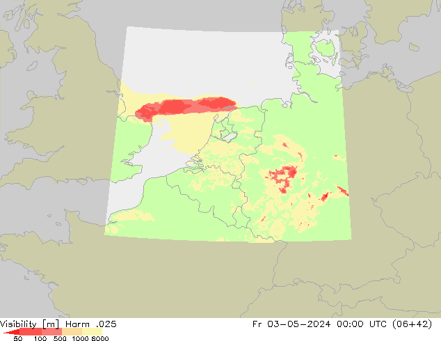 Visibilité Harm .025 ven 03.05.2024 00 UTC