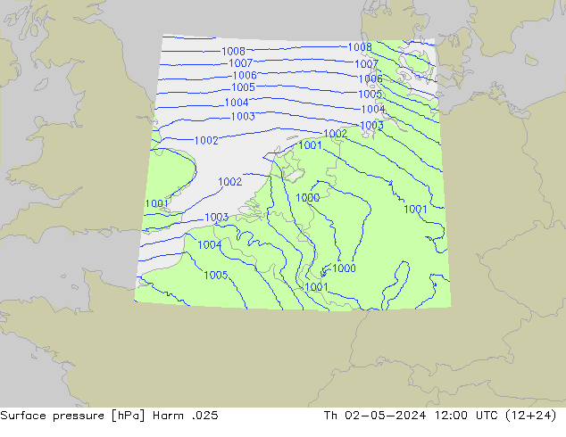 ciśnienie Harm .025 czw. 02.05.2024 12 UTC