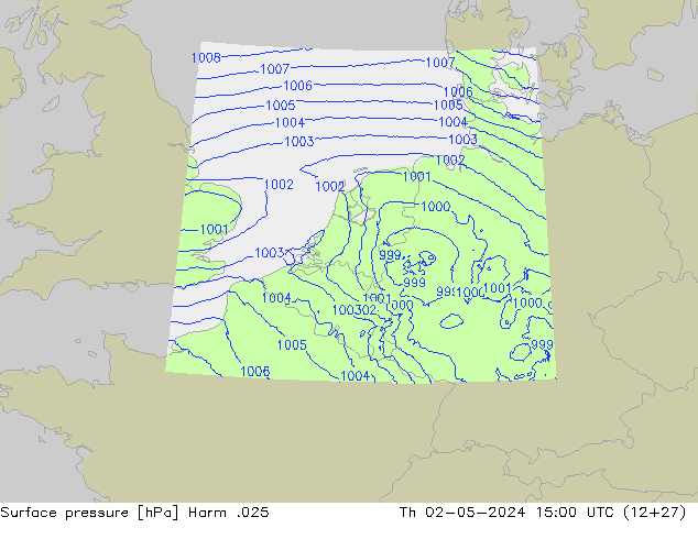 pressão do solo Harm .025 Qui 02.05.2024 15 UTC