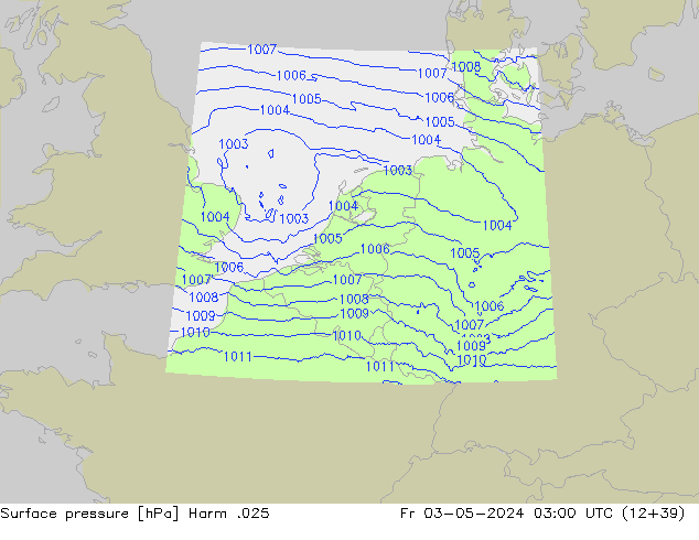 Presión superficial Harm .025 vie 03.05.2024 03 UTC