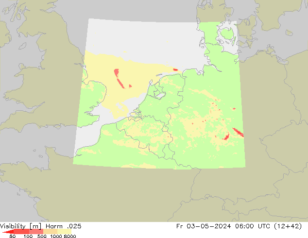 Dohlednost Harm .025 Pá 03.05.2024 06 UTC