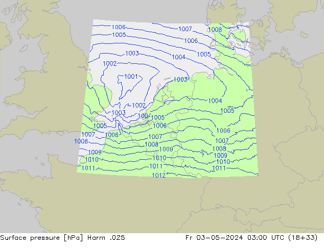pression de l'air Harm .025 ven 03.05.2024 03 UTC