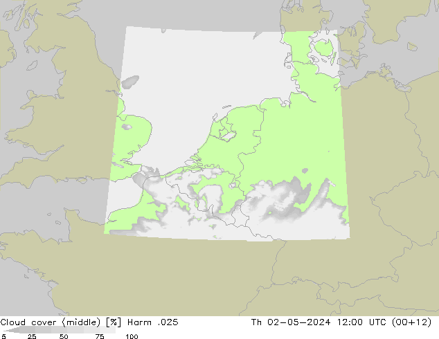 Wolken (mittel) Harm .025 Do 02.05.2024 12 UTC