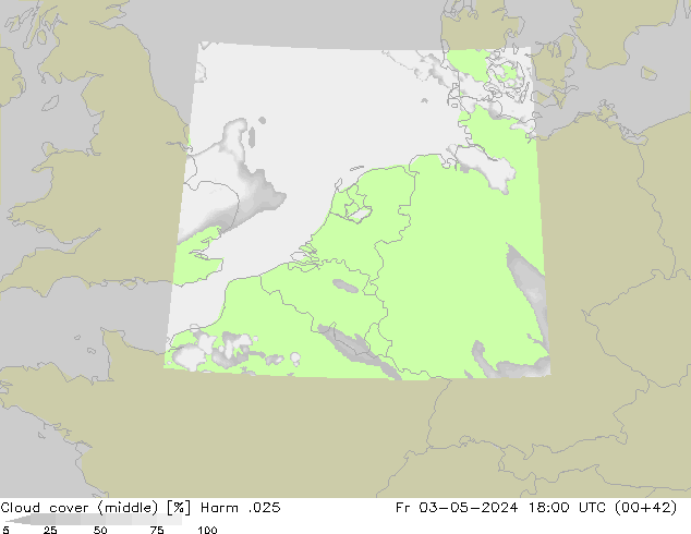 Bewolking (Middelb.) Harm .025 vr 03.05.2024 18 UTC