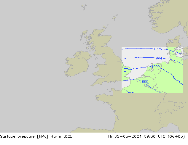 ciśnienie Harm .025 czw. 02.05.2024 09 UTC