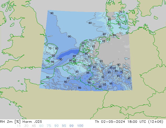 RH 2m Harm .025 Th 02.05.2024 18 UTC