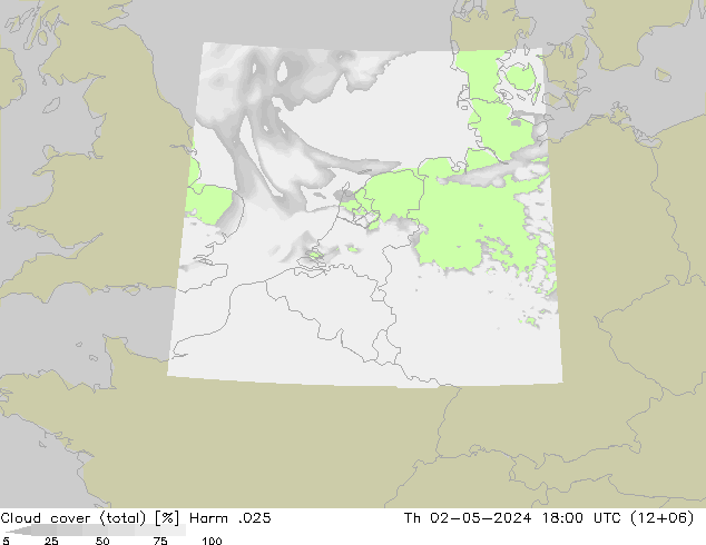 Nuages (total) Harm .025 jeu 02.05.2024 18 UTC