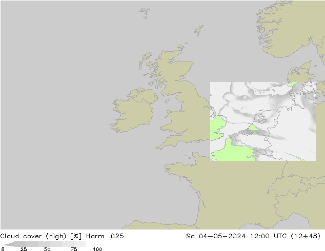 Wolken (hohe) Harm .025 Sa 04.05.2024 12 UTC