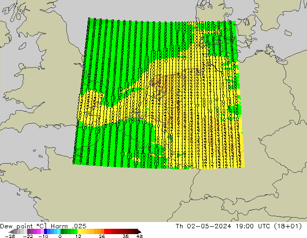 точка росы Harm .025 чт 02.05.2024 19 UTC