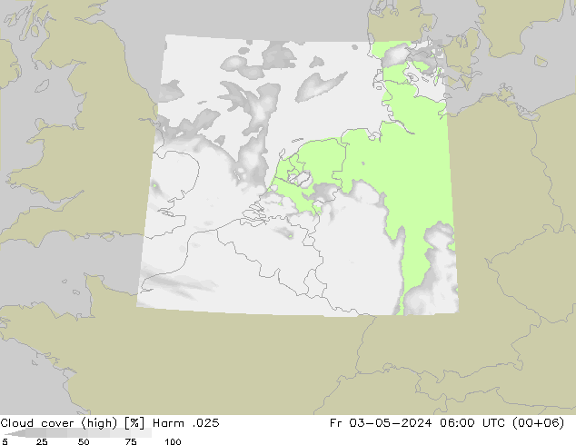 Bulutlar (yüksek) Harm .025 Cu 03.05.2024 06 UTC