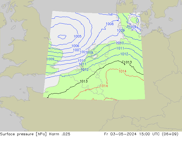 pression de l'air Harm .025 ven 03.05.2024 15 UTC