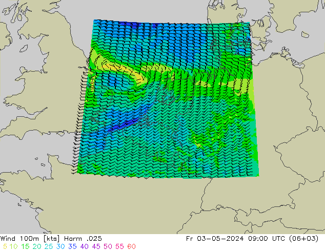 Wind 100m Harm .025 Fr 03.05.2024 09 UTC