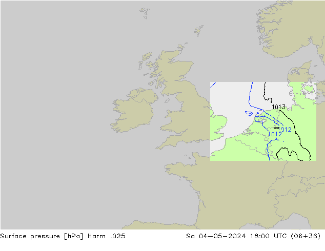 pression de l'air Harm .025 sam 04.05.2024 18 UTC