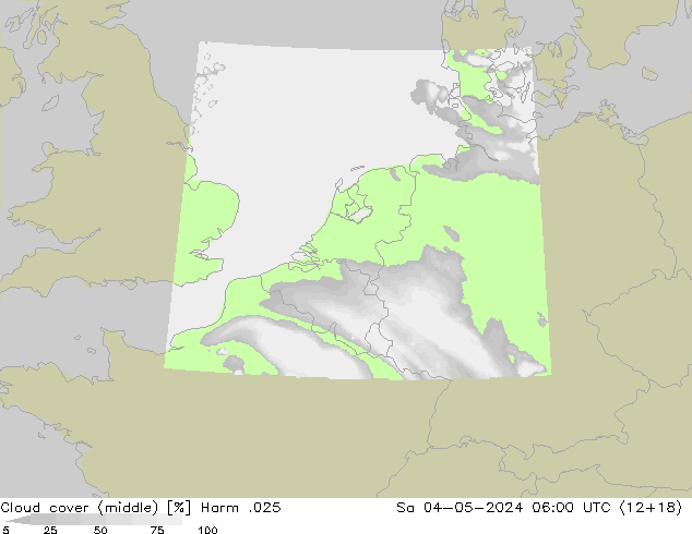 Wolken (mittel) Harm .025 Sa 04.05.2024 06 UTC