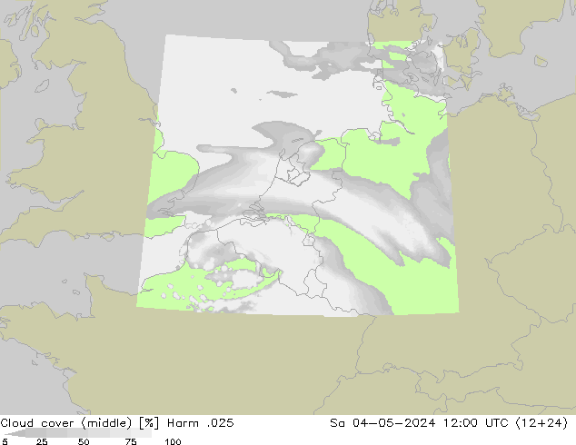 Bewolking (Middelb.) Harm .025 za 04.05.2024 12 UTC