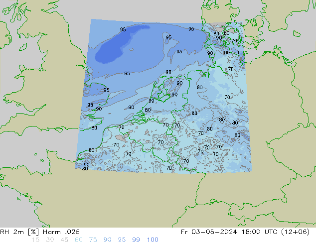 RH 2m Harm .025 Fr 03.05.2024 18 UTC