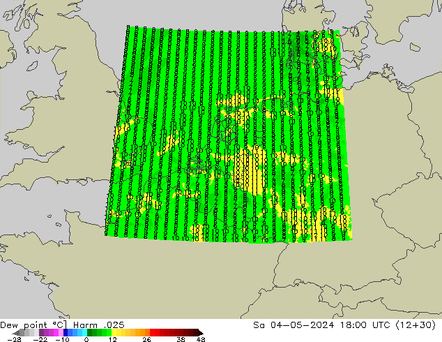 точка росы Harm .025 сб 04.05.2024 18 UTC