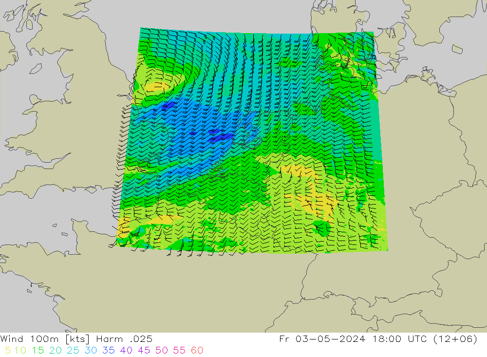 Wind 100m Harm .025 vr 03.05.2024 18 UTC