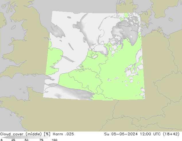 nuvens (médio) Harm .025 Dom 05.05.2024 12 UTC