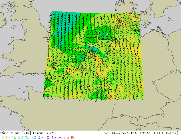 ветер 50 m Harm .025 сб 04.05.2024 18 UTC