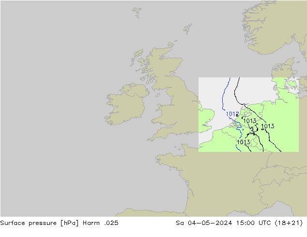 Luchtdruk (Grond) Harm .025 za 04.05.2024 15 UTC
