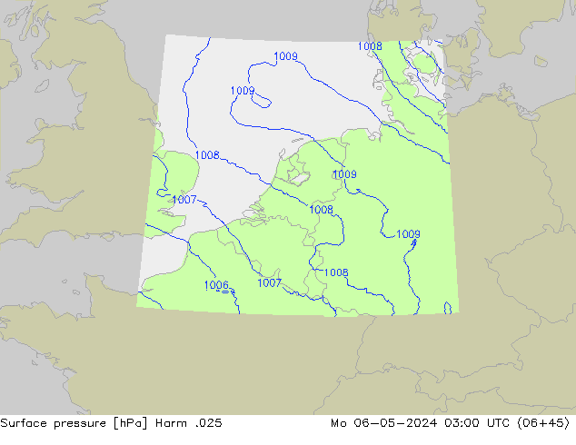 Surface pressure Harm .025 Mo 06.05.2024 03 UTC