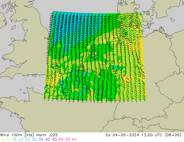 Wind 100m Harm .025 Sa 04.05.2024 12 UTC