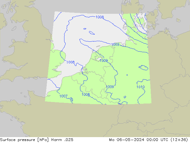 Yer basıncı Harm .025 Pzt 06.05.2024 00 UTC