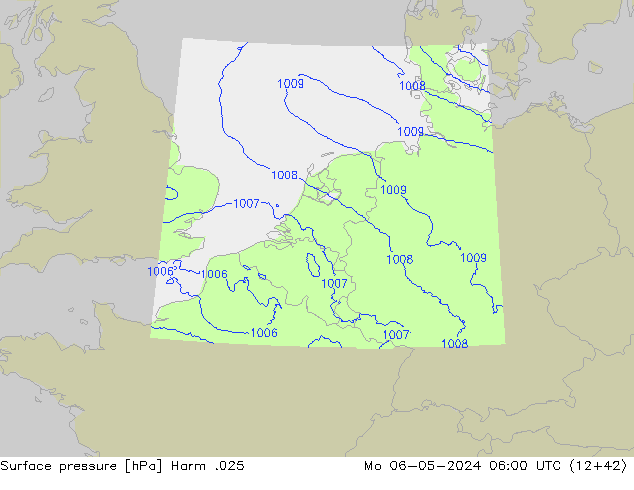 Luchtdruk (Grond) Harm .025 ma 06.05.2024 06 UTC