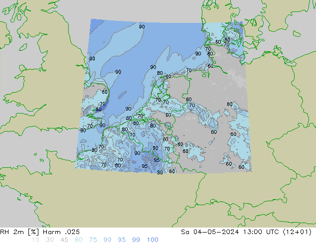 RH 2m Harm .025  04.05.2024 13 UTC