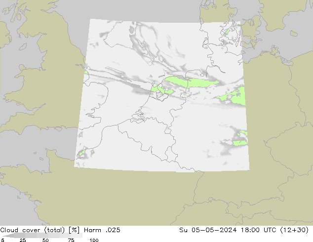 Bewolking (Totaal) Harm .025 zo 05.05.2024 18 UTC