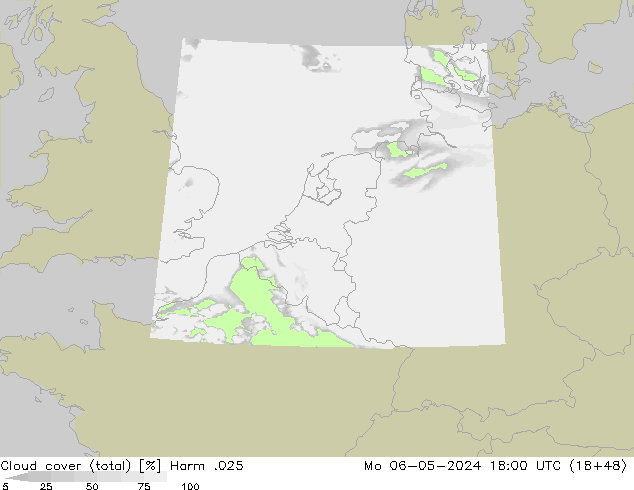 Nubi (totali) Harm .025 lun 06.05.2024 18 UTC