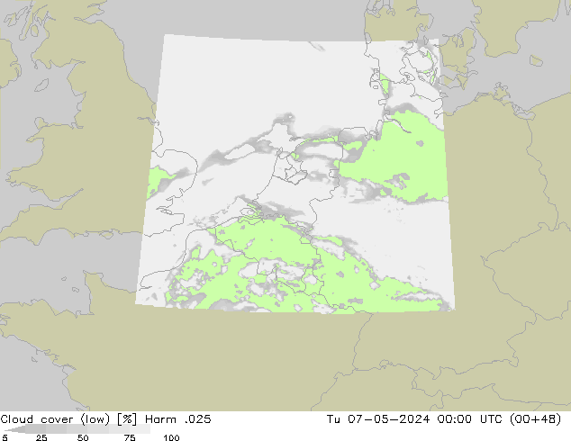 Nubi basse Harm .025 mar 07.05.2024 00 UTC