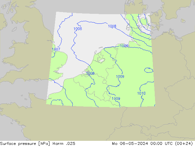 Yer basıncı Harm .025 Pzt 06.05.2024 00 UTC