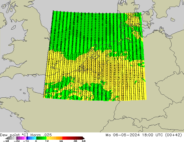 точка росы Harm .025 пн 06.05.2024 18 UTC