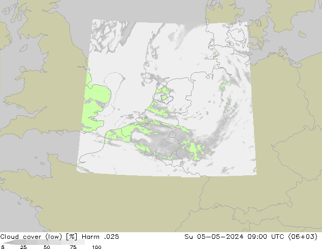 nuvens (baixo) Harm .025 Dom 05.05.2024 09 UTC