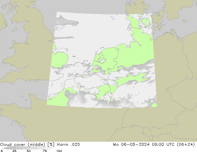 Wolken (mittel) Harm .025 Mo 06.05.2024 06 UTC