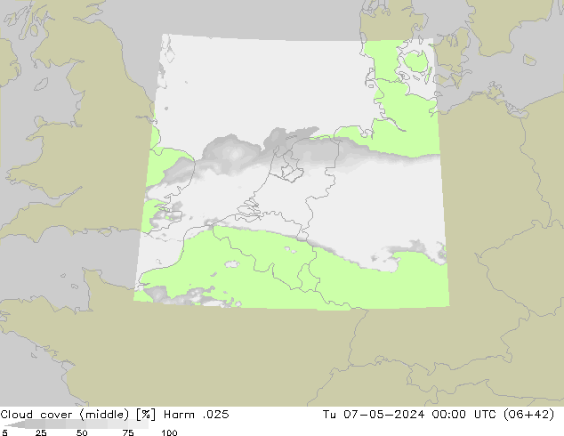 nuvens (médio) Harm .025 Ter 07.05.2024 00 UTC