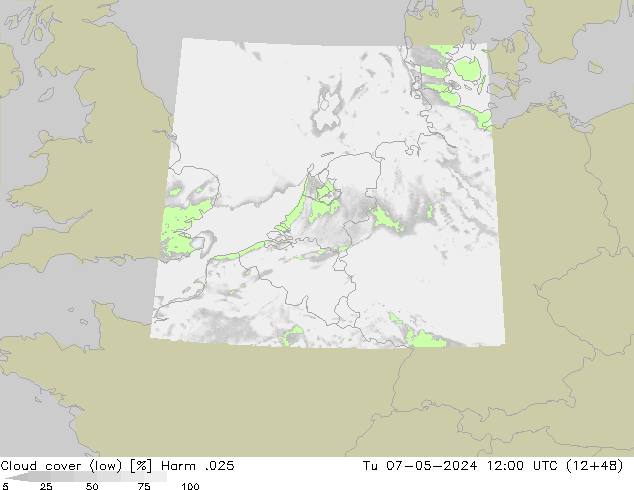 Bulutlar (düşük) Harm .025 Sa 07.05.2024 12 UTC
