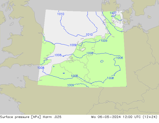 Luchtdruk (Grond) Harm .025 ma 06.05.2024 12 UTC