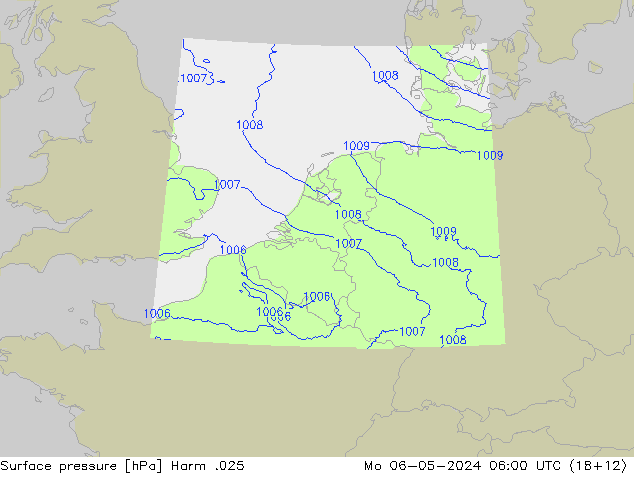 Surface pressure Harm .025 Mo 06.05.2024 06 UTC