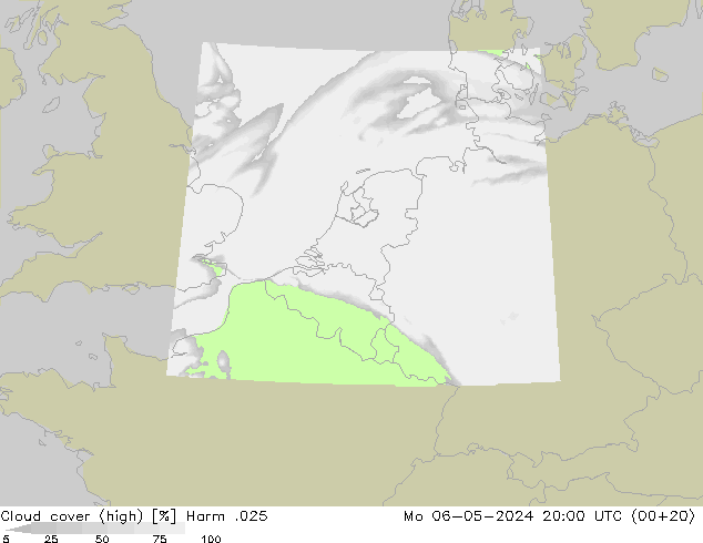 Wolken (hohe) Harm .025 Mo 06.05.2024 20 UTC