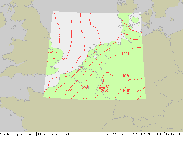 pressão do solo Harm .025 Ter 07.05.2024 18 UTC