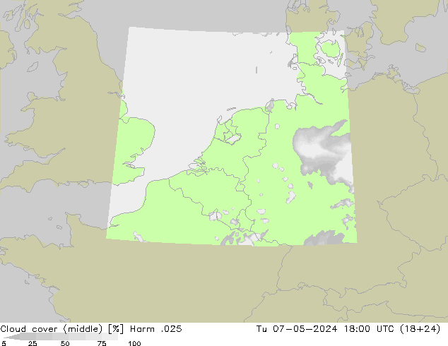 oblačnosti uprostřed Harm .025 Út 07.05.2024 18 UTC