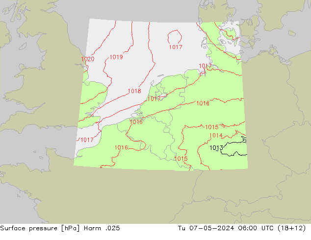 Bodendruck Harm .025 Di 07.05.2024 06 UTC