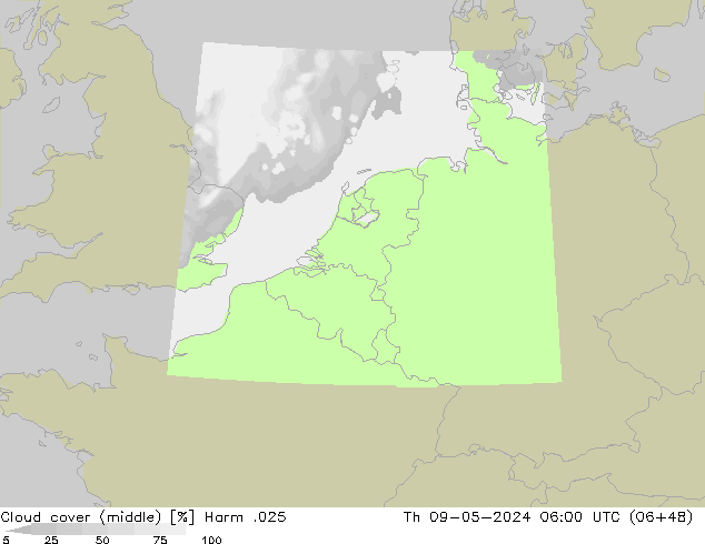 Bewolking (Middelb.) Harm .025 do 09.05.2024 06 UTC