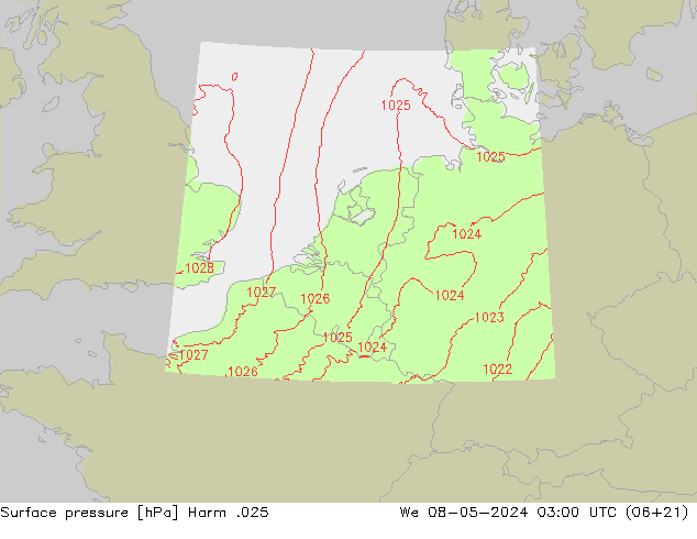 Bodendruck Harm .025 Mi 08.05.2024 03 UTC
