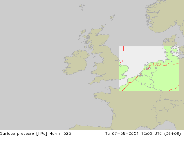 pression de l'air Harm .025 mar 07.05.2024 12 UTC