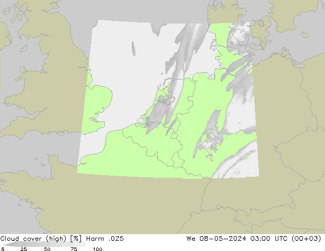 vysoký oblak Harm .025 St 08.05.2024 03 UTC